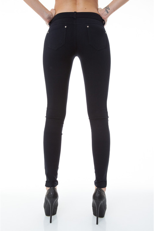 Stretch jeggings in navy EU 34-40