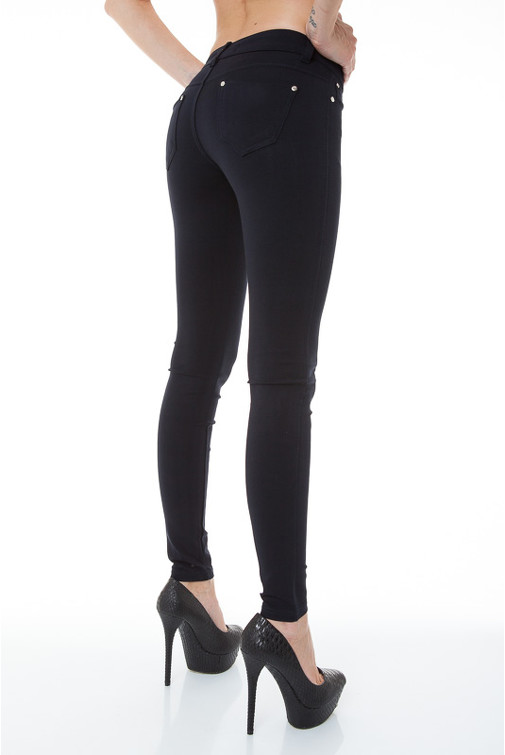 Stretch jeggings in navy EU 34-40