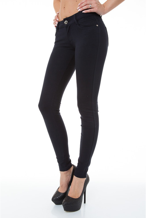 Stretch jeggings in navy EU 34-40