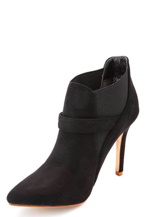 Elegante Stiefeletten mit hohem Absatz