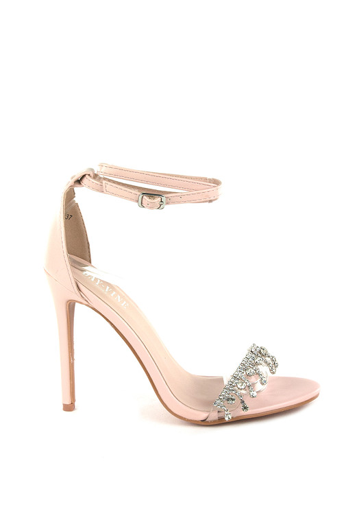 PREMIUM Sandali s kristalno dekoracijo
