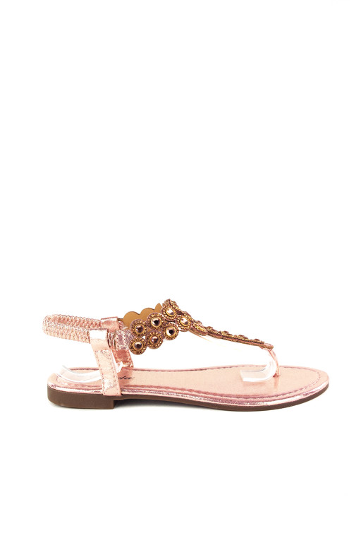 Niske sandale s kristalima