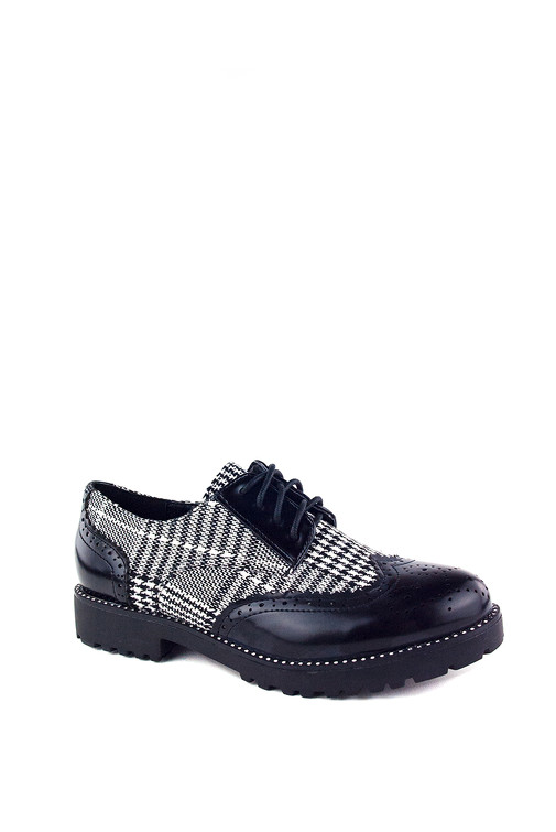 Kárované topánky oxford