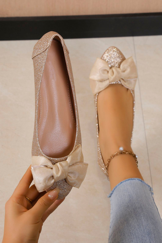Ballerinas Bow Glitter