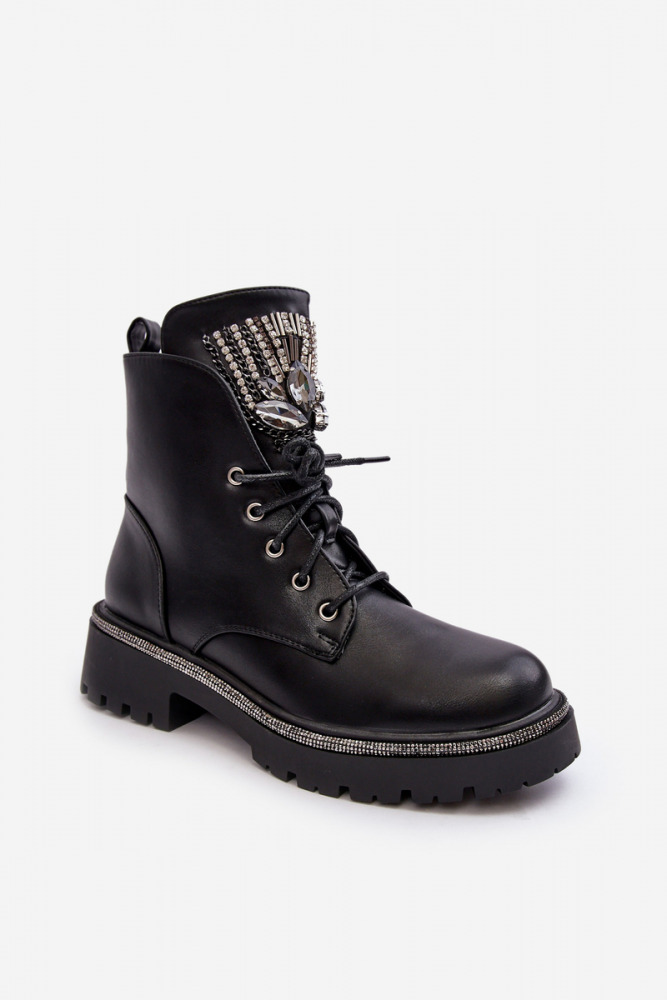 Embellished ankle boots Crystal Bliss