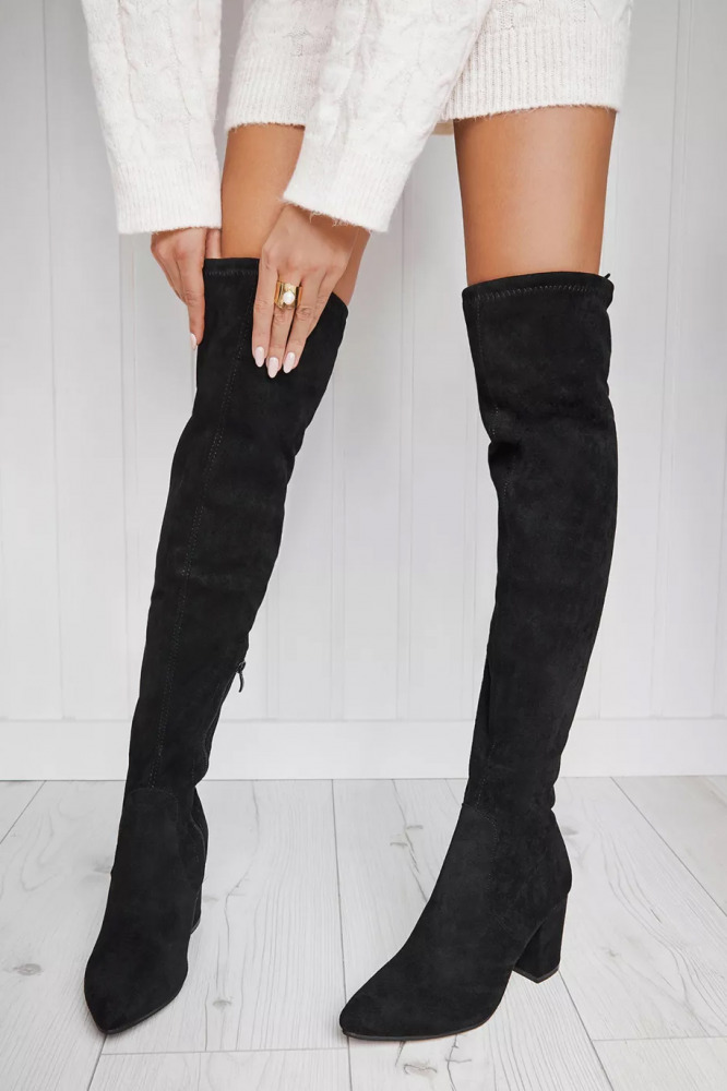 Overknee-Stiefel mit Blockabsatz L'Amour