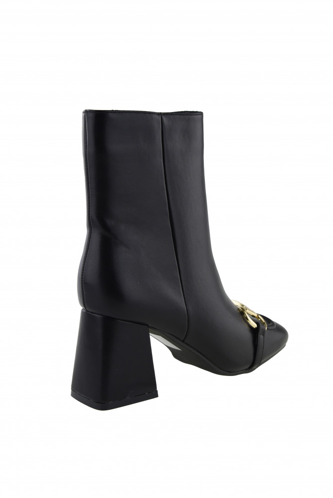 Stiefeletten mit Blockabsatz