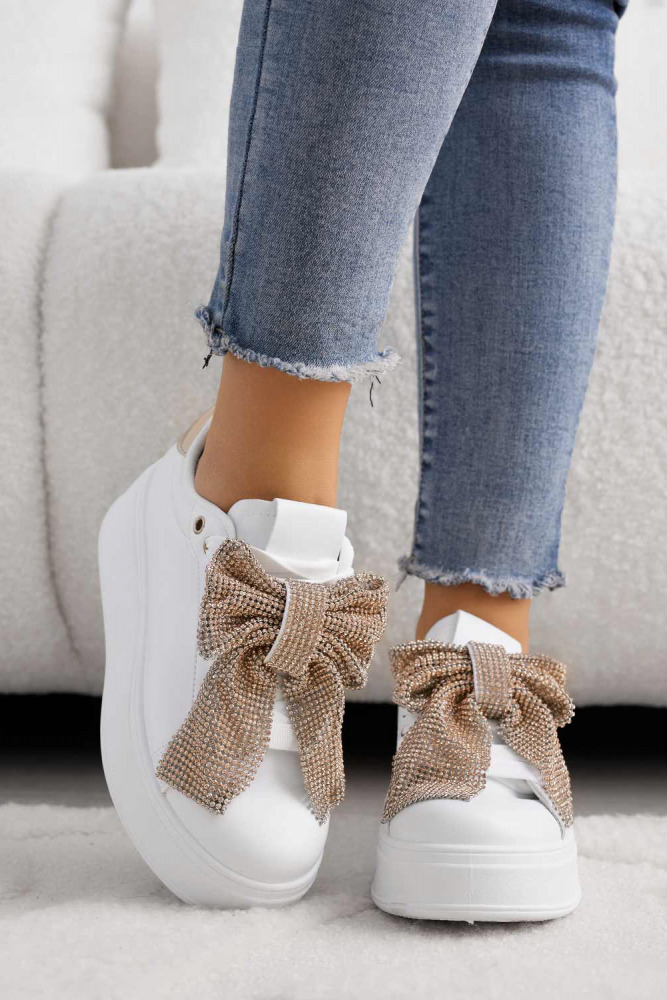 Sneakers mit abnehmbarer Schleife Sugar sweet