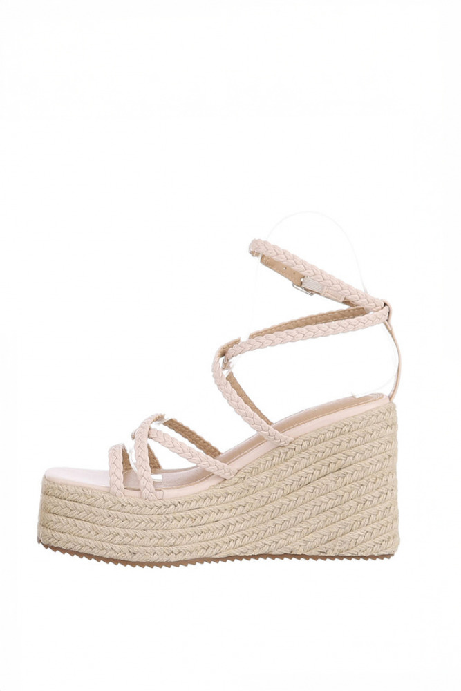 Wedge sandals with braided straps Summer Muse