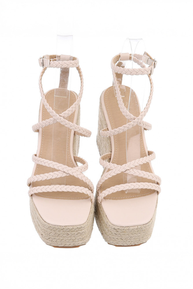 Wedge sandals with braided straps Summer Muse
