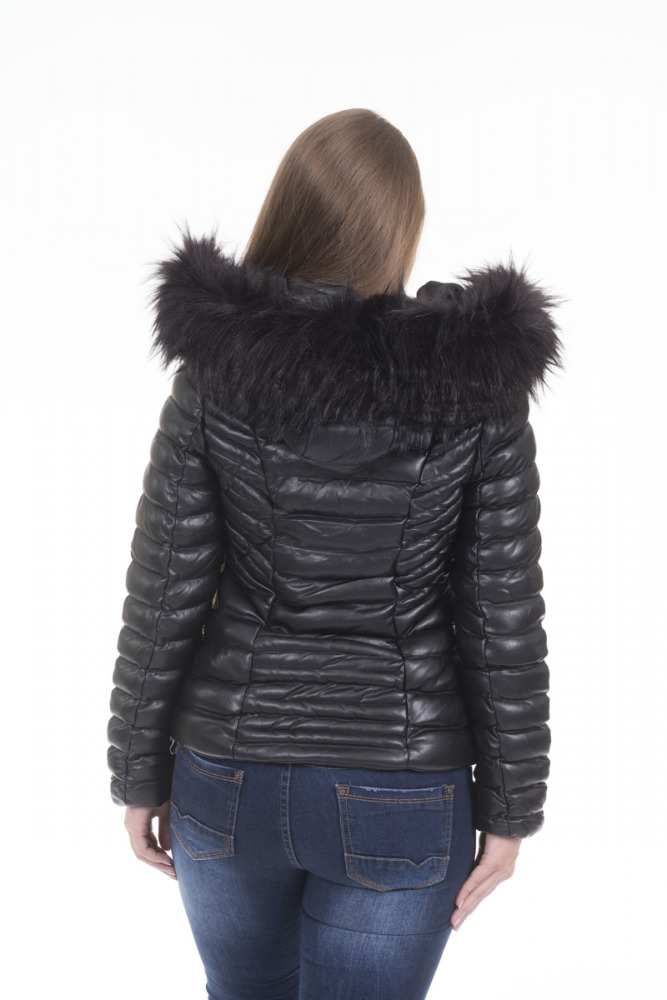 Padded Jacket WIth Detachable Hood