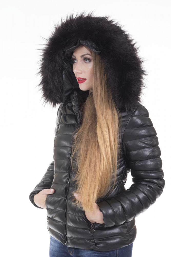 Padded Jacket WIth Detachable Hood