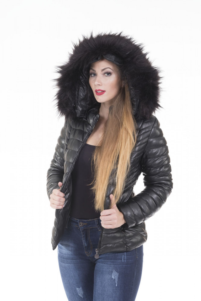 Padded Jacket WIth Detachable Hood