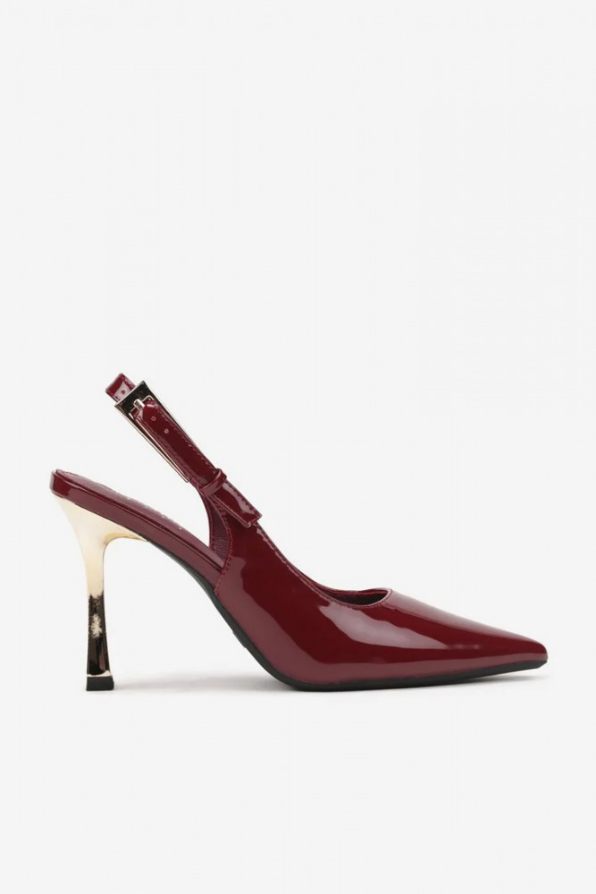 Slingback-Pumps in Lack-Optik Bliss
