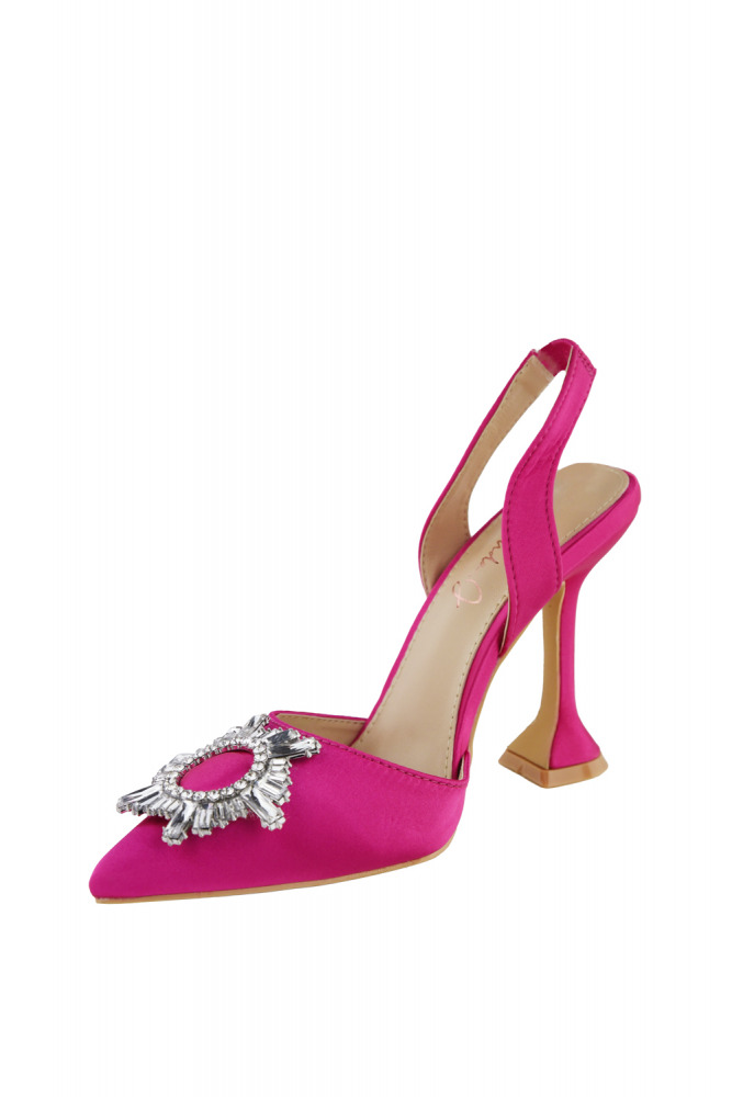 Sandali gioiello con tacco alto Glamour