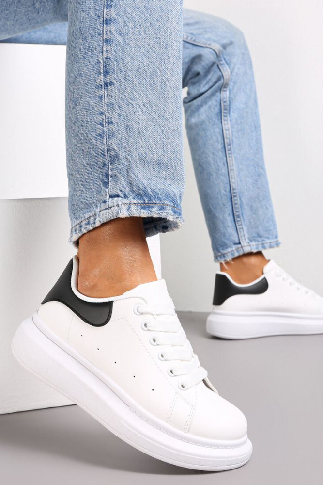 Scarpe sportive con tallone a contrasto Highway