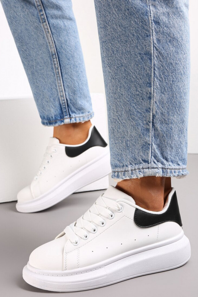Scarpe sportive con tallone a contrasto Highway