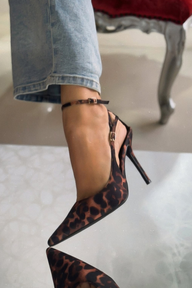 Décolleté Leopardate Con Tacco A Spillo 9 Cm – Scarpe Eleganti Da Donna Per Appuntamenti E Matrimoni
