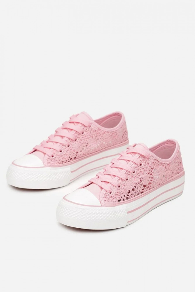 Krajkové tenisky na platformě Life creator