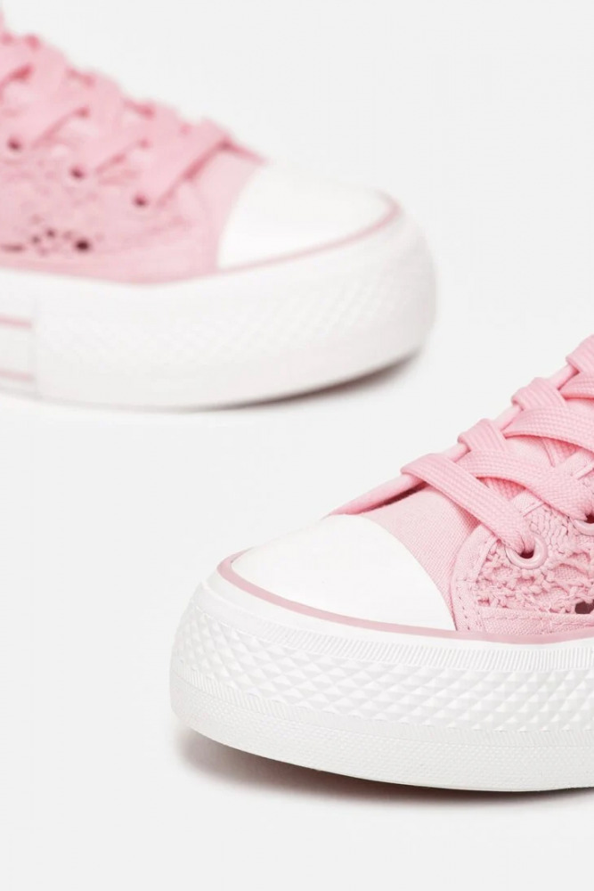 Krajkové tenisky na platformě Life creator