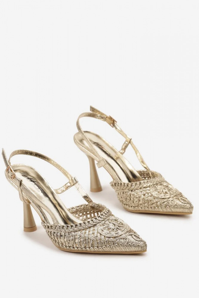 TREND Slingback heeled shoes Luna Crochet