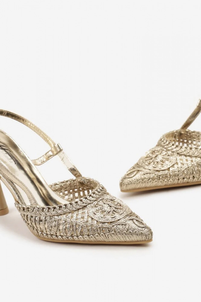TREND Slingback heeled shoes Luna Crochet