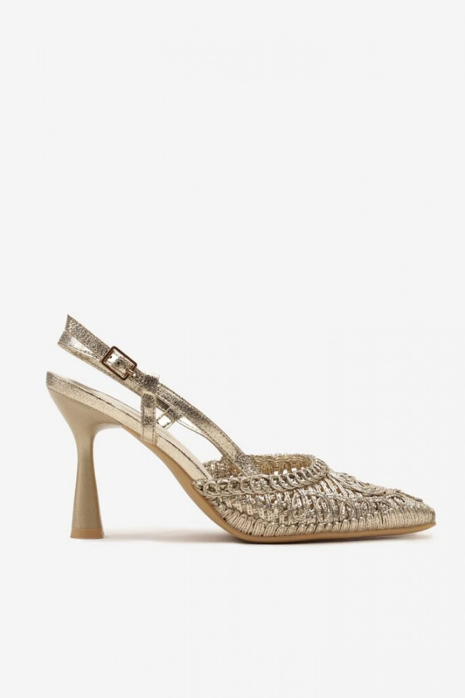 TREND Slingback heeled shoes Luna Crochet