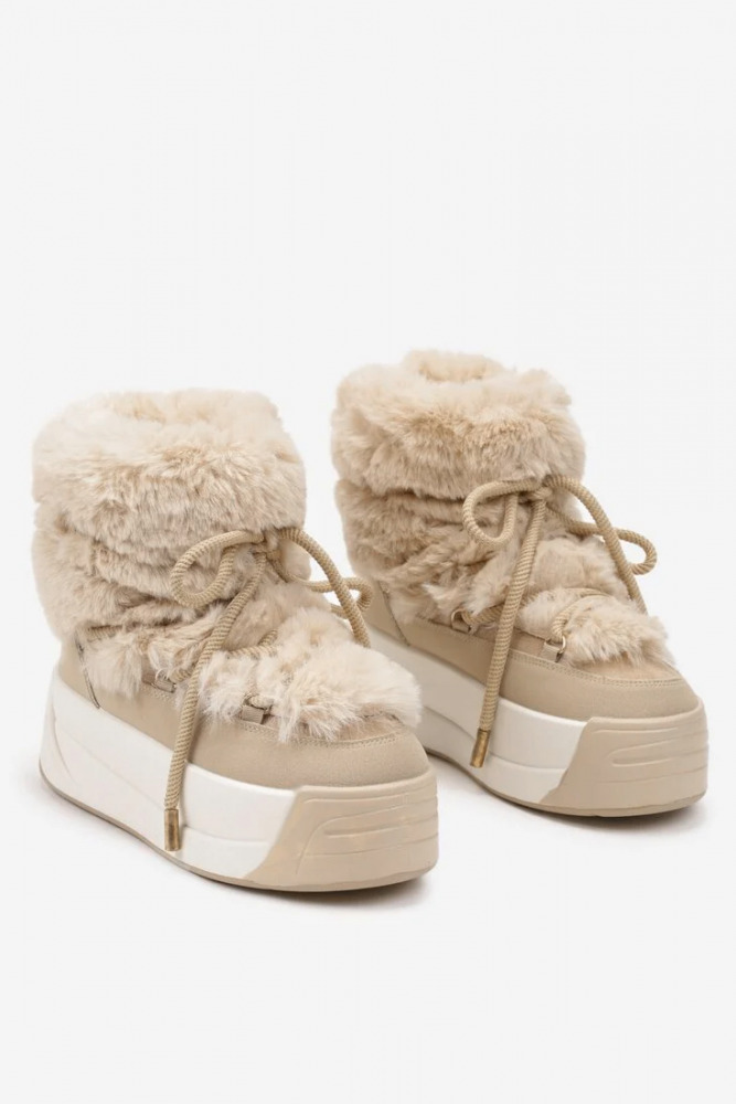 Zimske čizme z umjetnim krznom Chill Chic