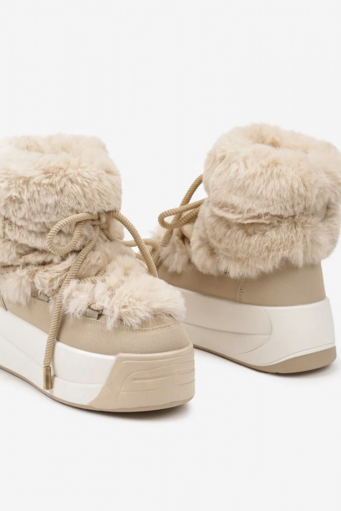 Zimske čizme z umjetnim krznom Chill Chic