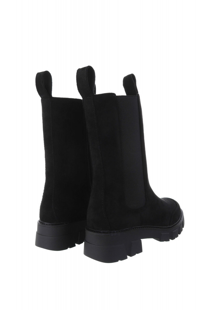 Stivaletti chelsea chunky con molla laterale