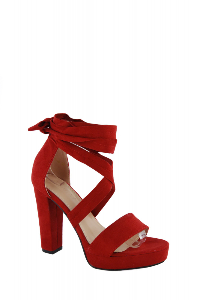 Multi Strap Heeled Sandals