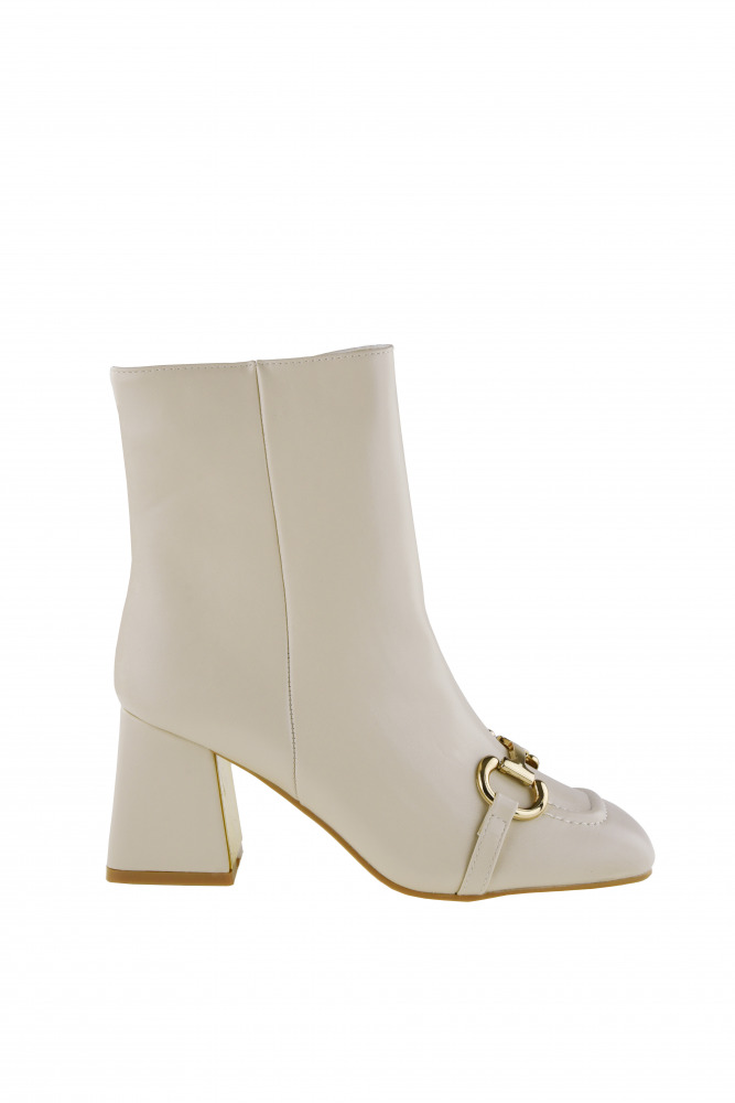 Stiefeletten mit Blockabsatz