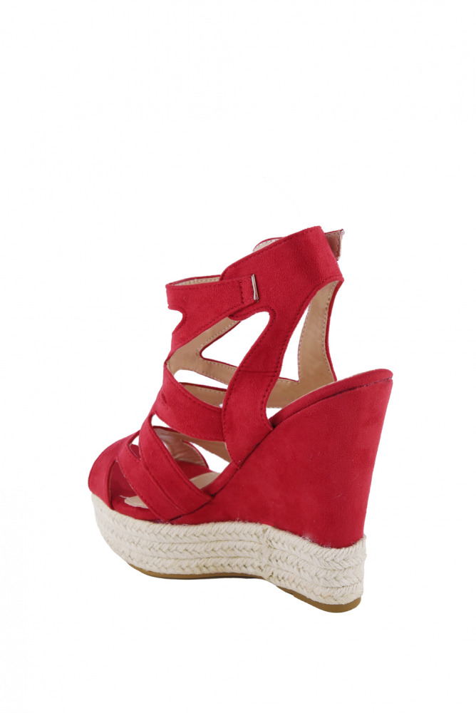 Cut out wedge sandals Hot summer