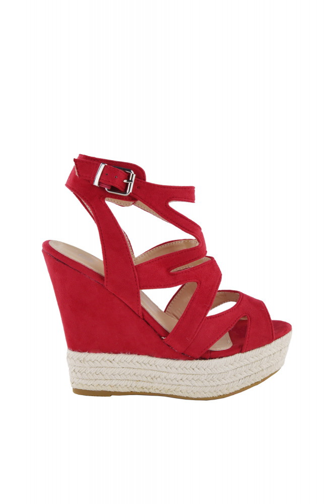 Cut out wedge sandals Hot summer
