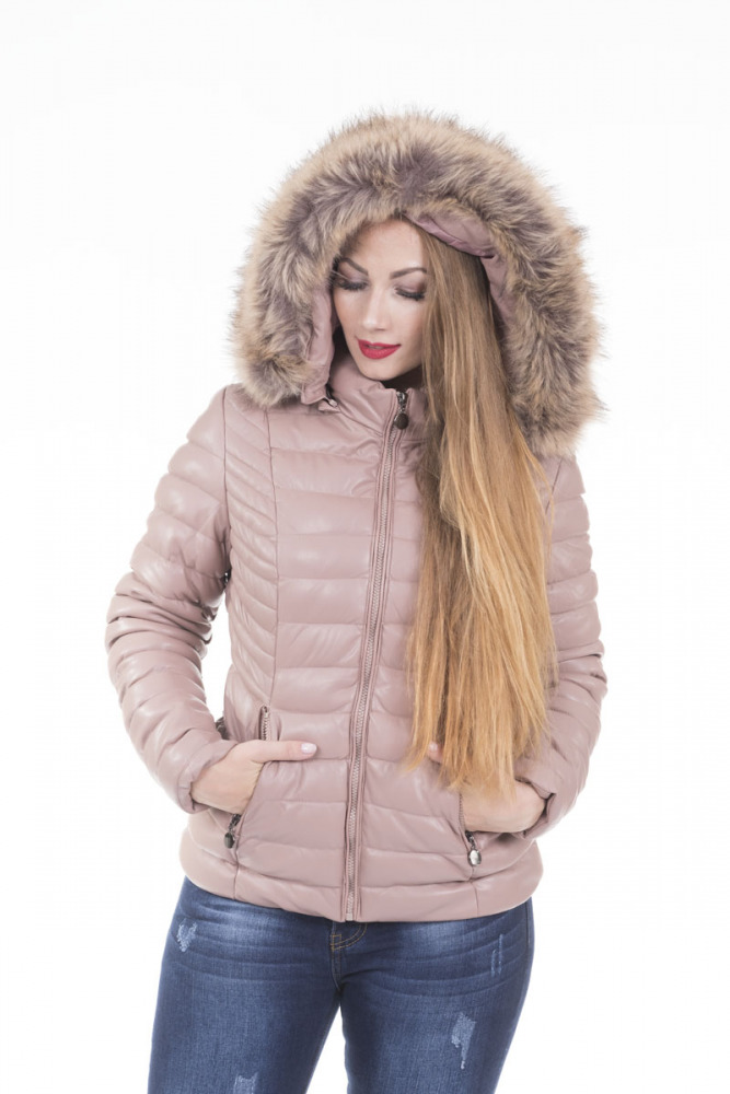 Padded Jacket WIth Detachable Hood