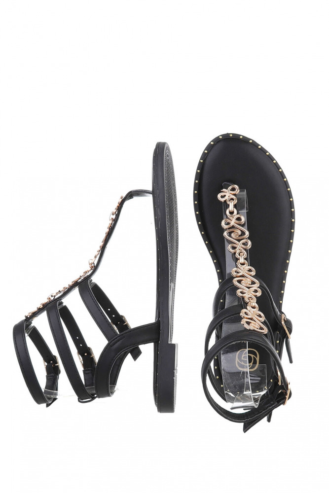 Embellished flat sandals Infinity