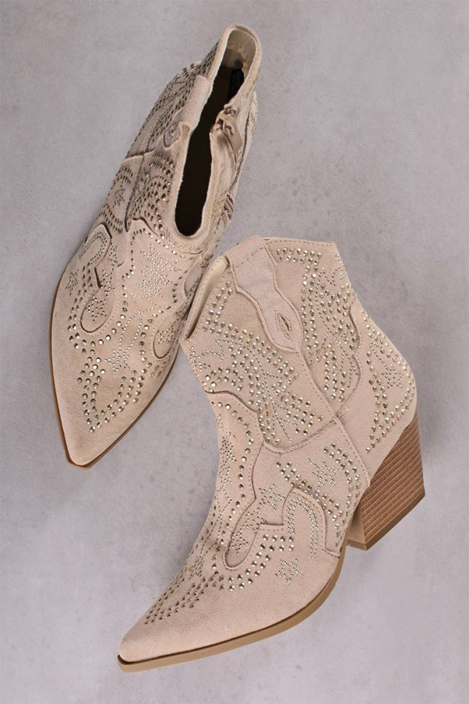 Embellished ankle boots Westerns