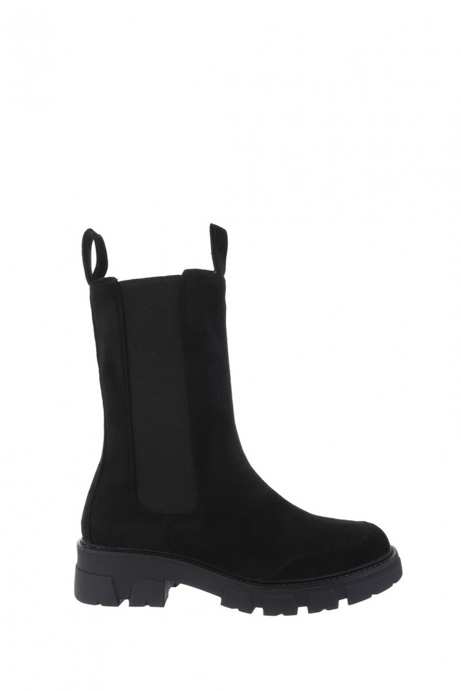 Stivaletti chelsea chunky con molla laterale