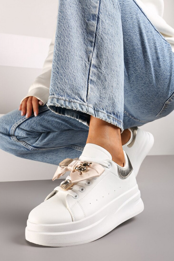 Sneakers mit Schleife Teddy