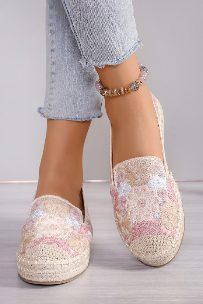 Espadrillas con pizzo Encanta