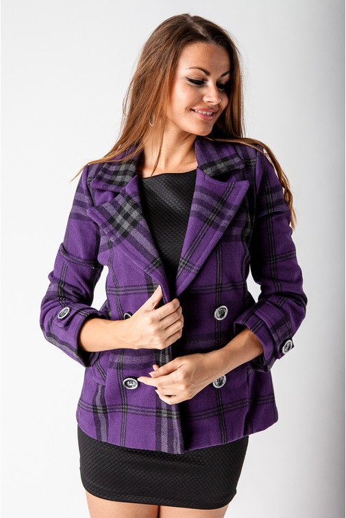 short check coat